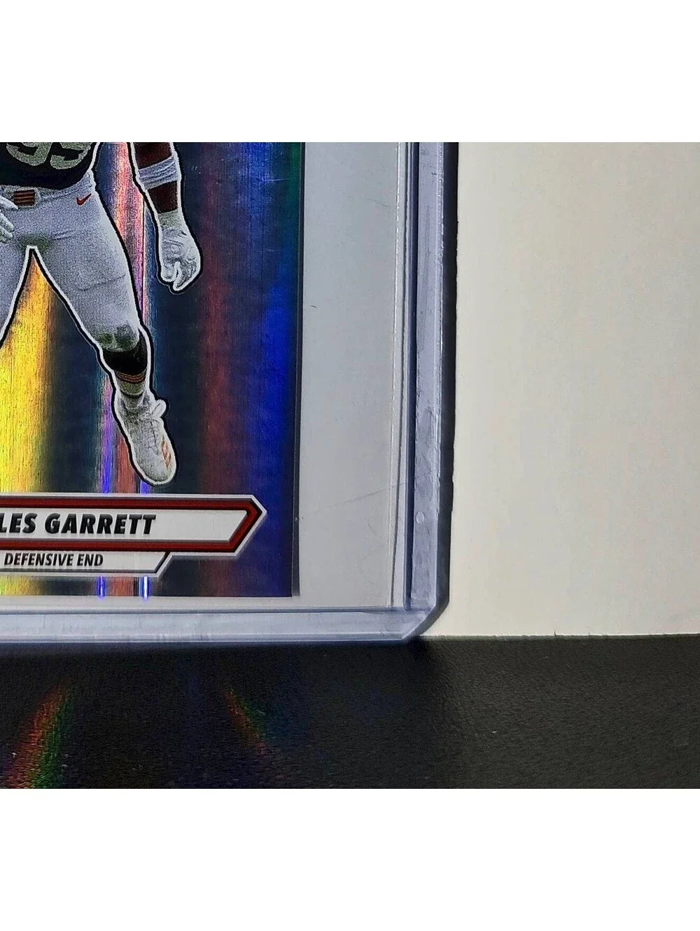Myles Garrett 2025 Panini NFL #139 Foil Sticker Cleveland Browns